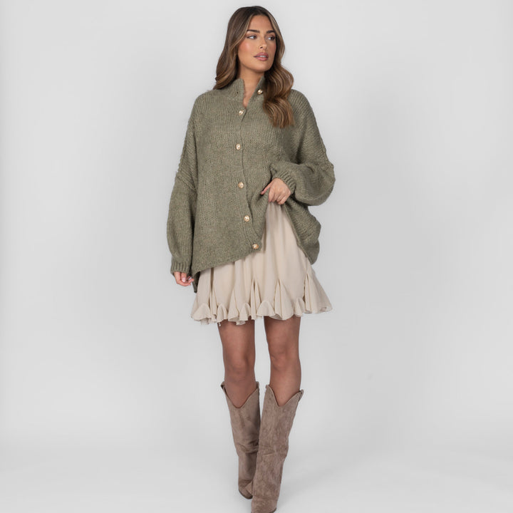 Mea | CozyGlam Oversized Cardigan
