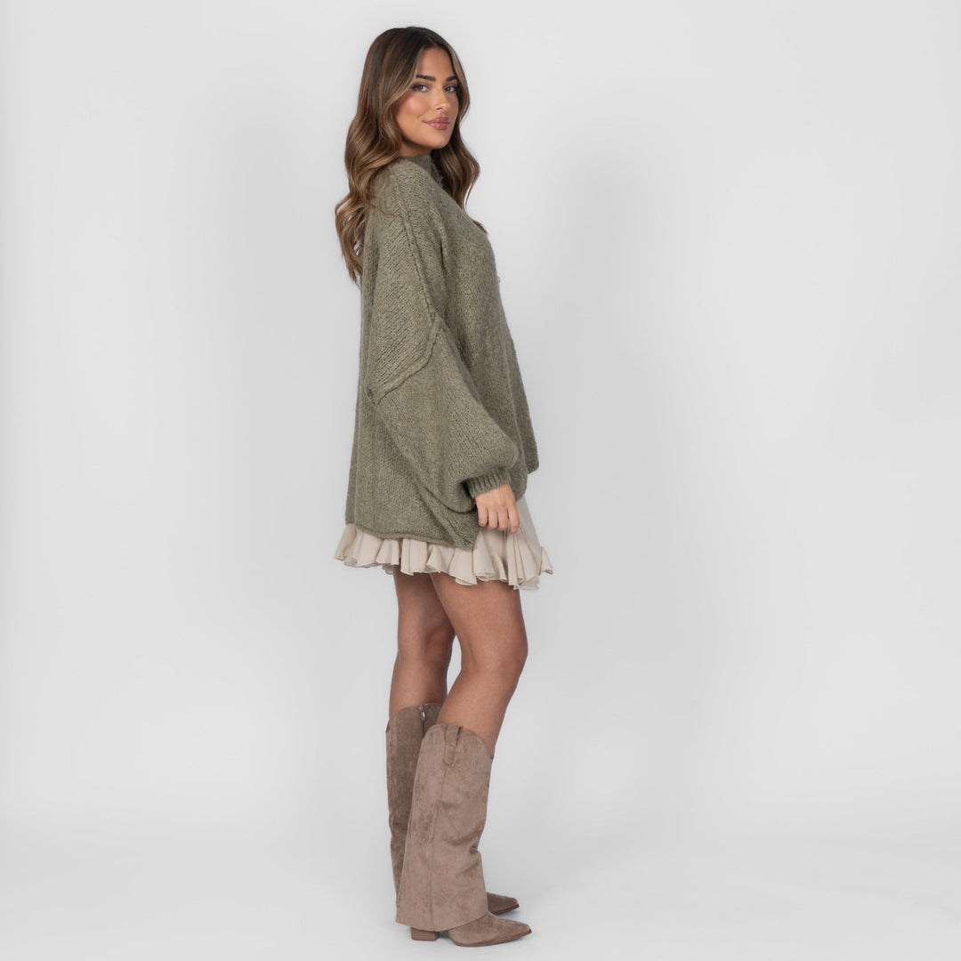 Mea | CozyGlam Oversized Cardigan