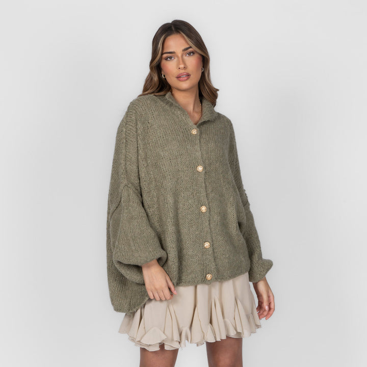 Mea | CozyGlam Oversized Cardigan