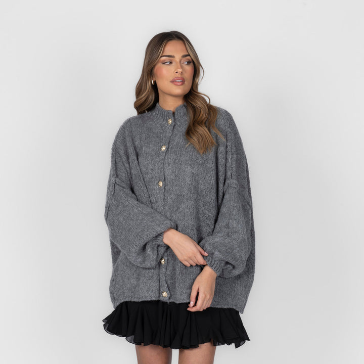 Mea | CozyGlam Oversized Cardigan