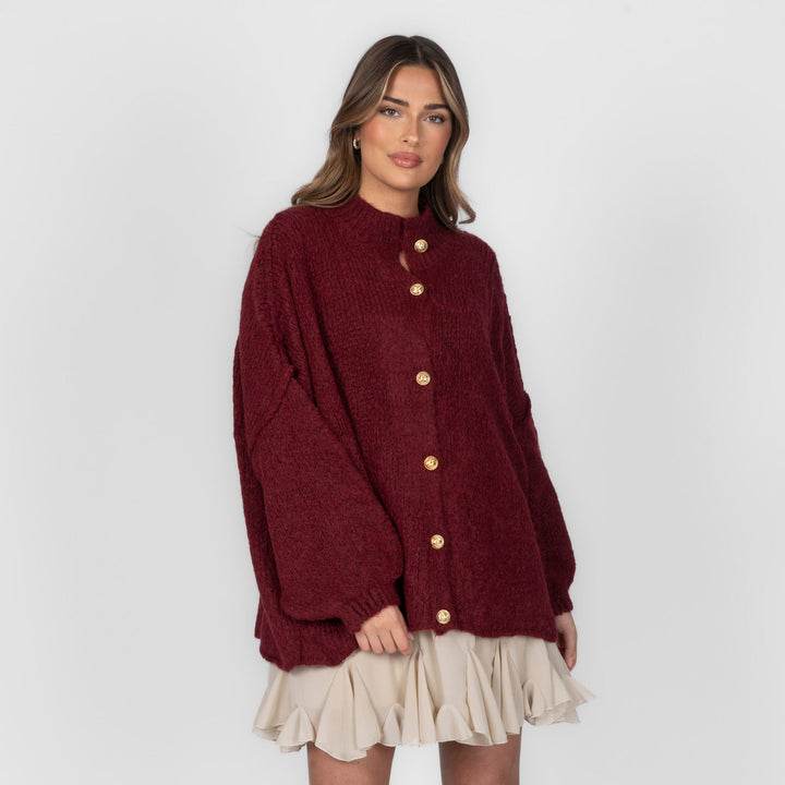 Mea | CozyGlam Oversized Cardigan