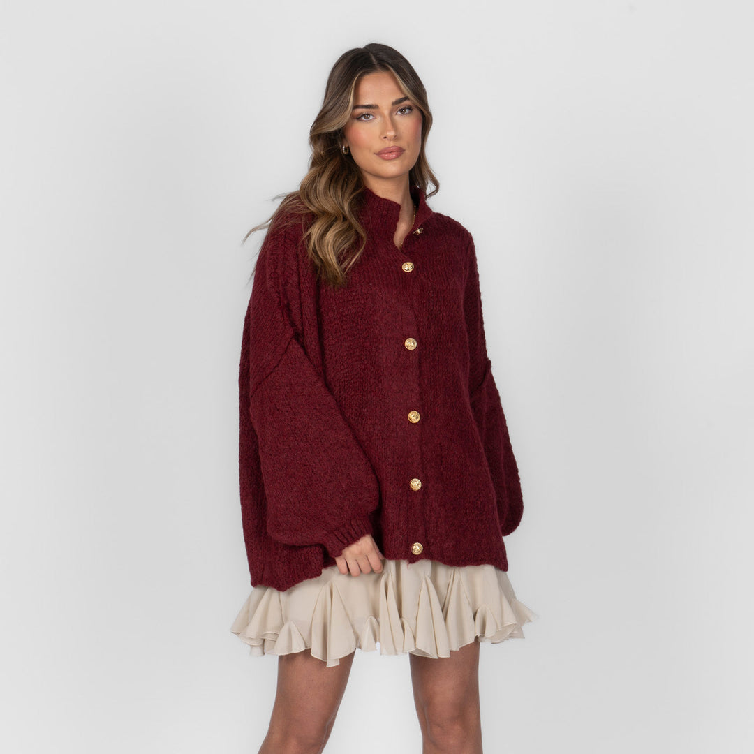 Mea | CozyGlam Oversized Cardigan