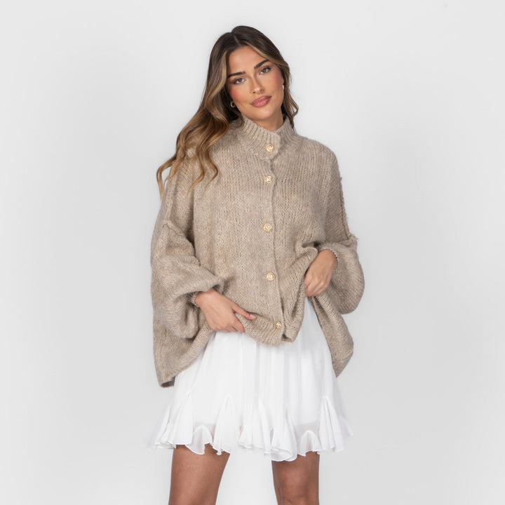 Mea | CozyGlam Oversized Cardigan