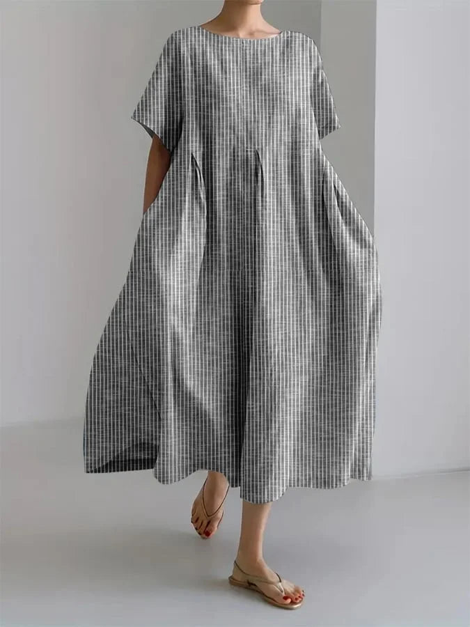 ELEANOR™ | Flattering Summer Stripped Maxi Dress