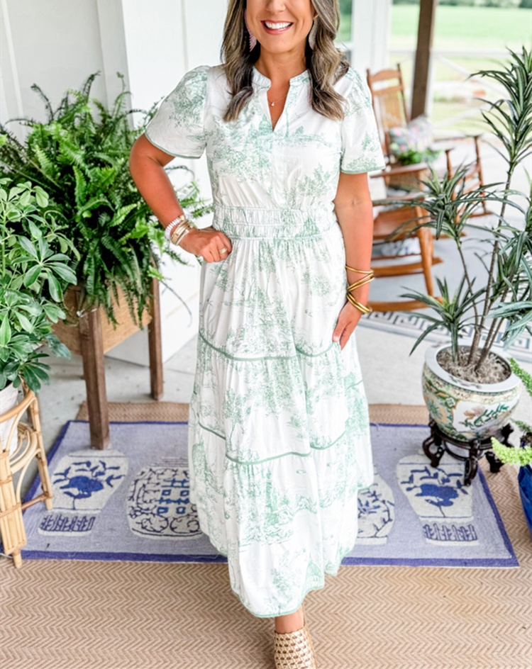 Zara | Classic Toile Maxi