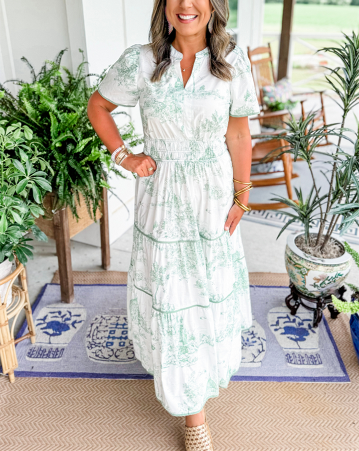Zara | Classic Toile Maxi