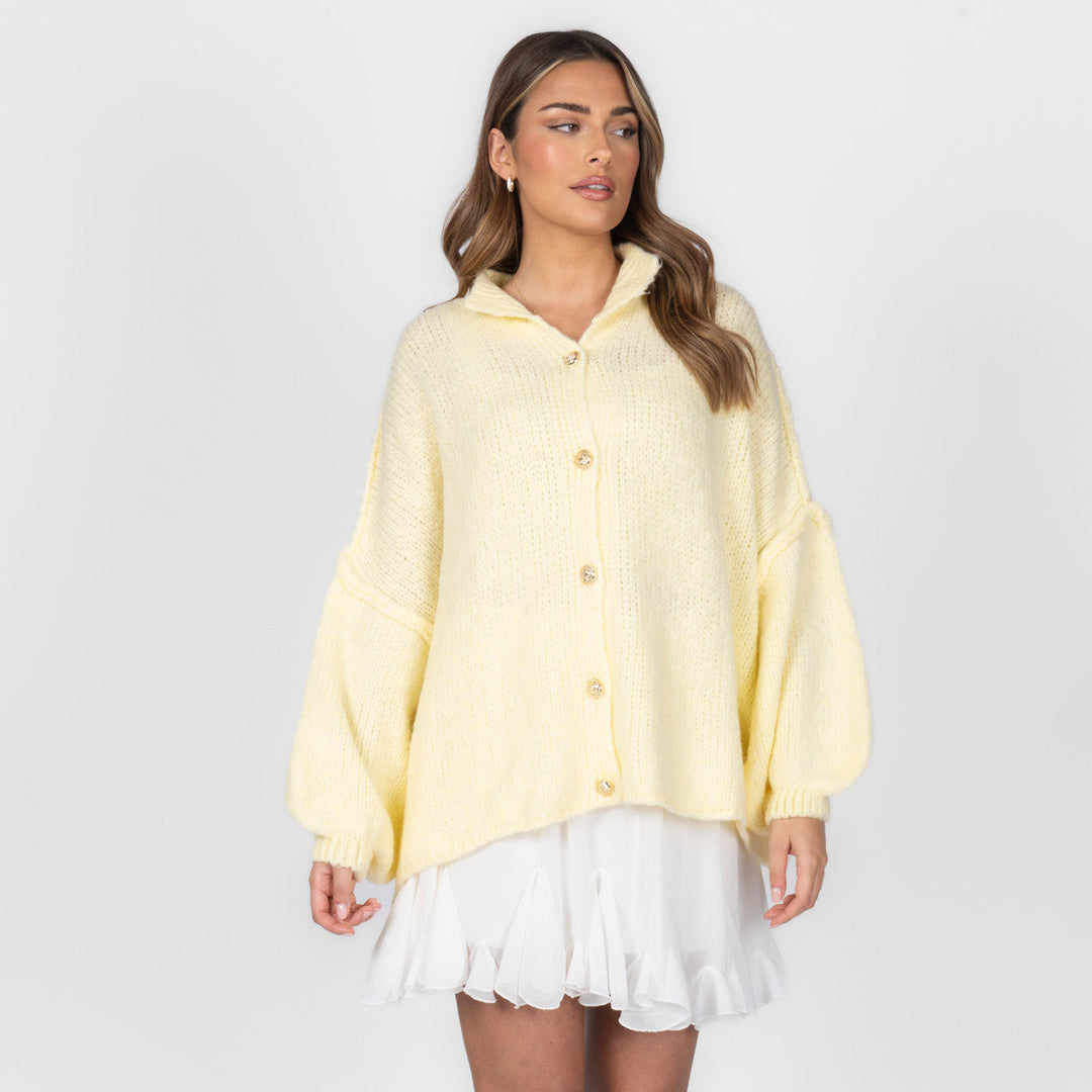 Mea | CozyGlam Oversized Cardigan