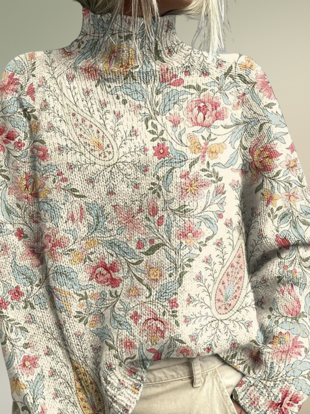 Ashlyn | Christmas Turtleneck Sweater