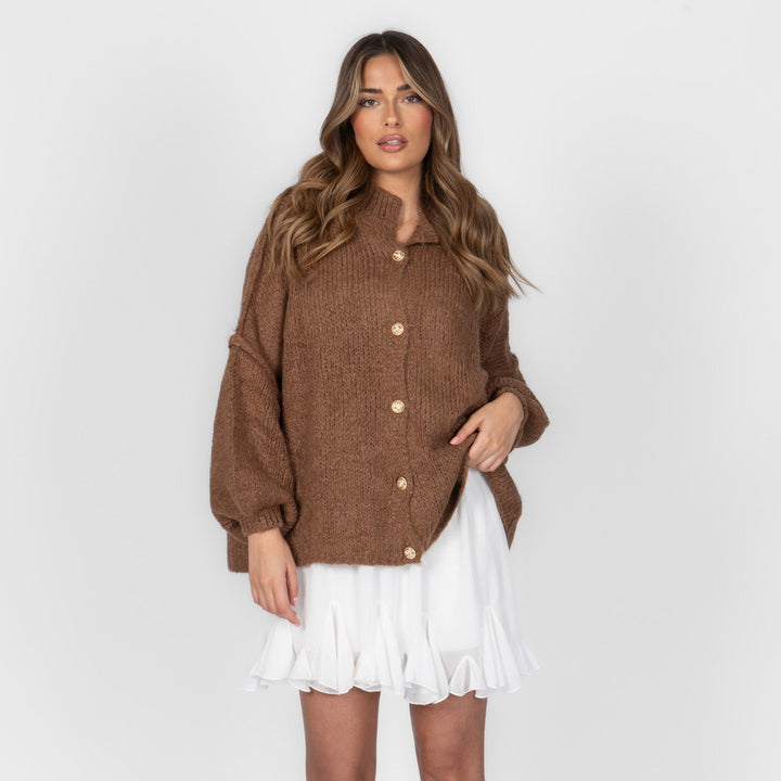 Mea | CozyGlam Oversized Cardigan