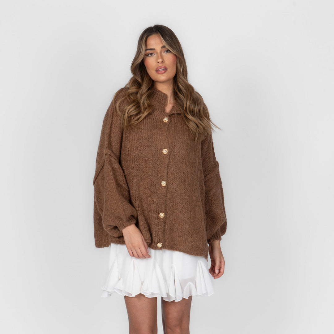 Mea | CozyGlam Oversized Cardigan