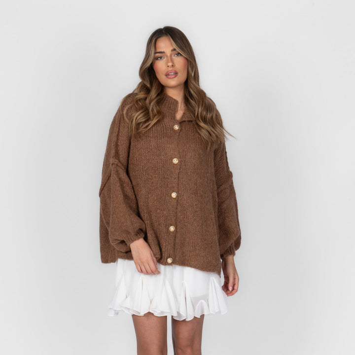 Mea | CozyGlam Oversized Cardigan