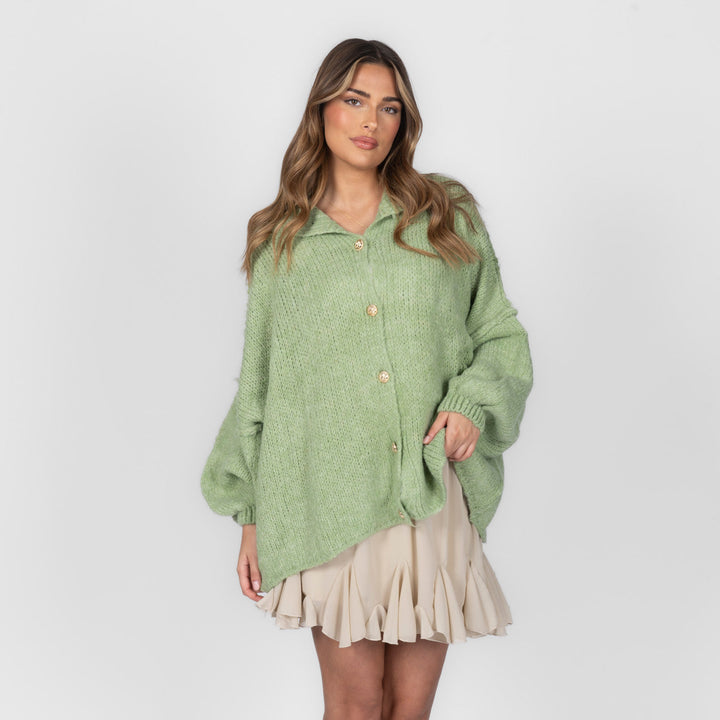 Mea | CozyGlam Oversized Cardigan