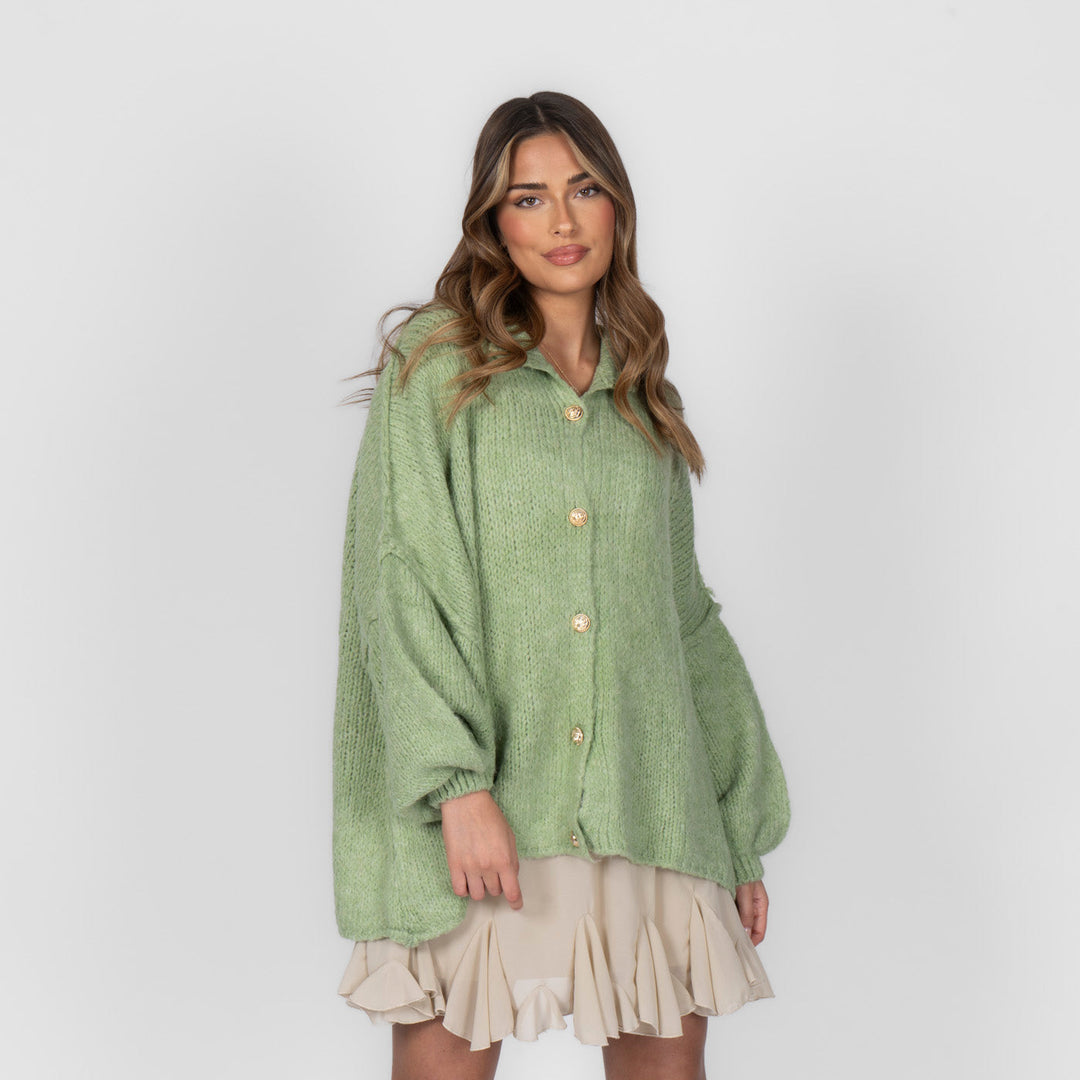 Mea | CozyGlam Oversized Cardigan