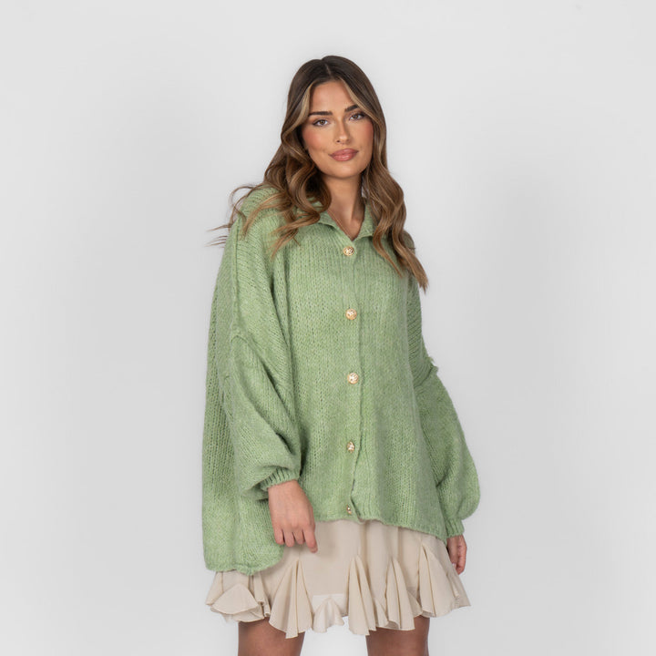 Mea | CozyGlam Oversized Cardigan