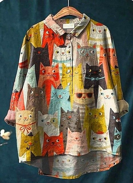 Milo | Artistic Cat Print Women&