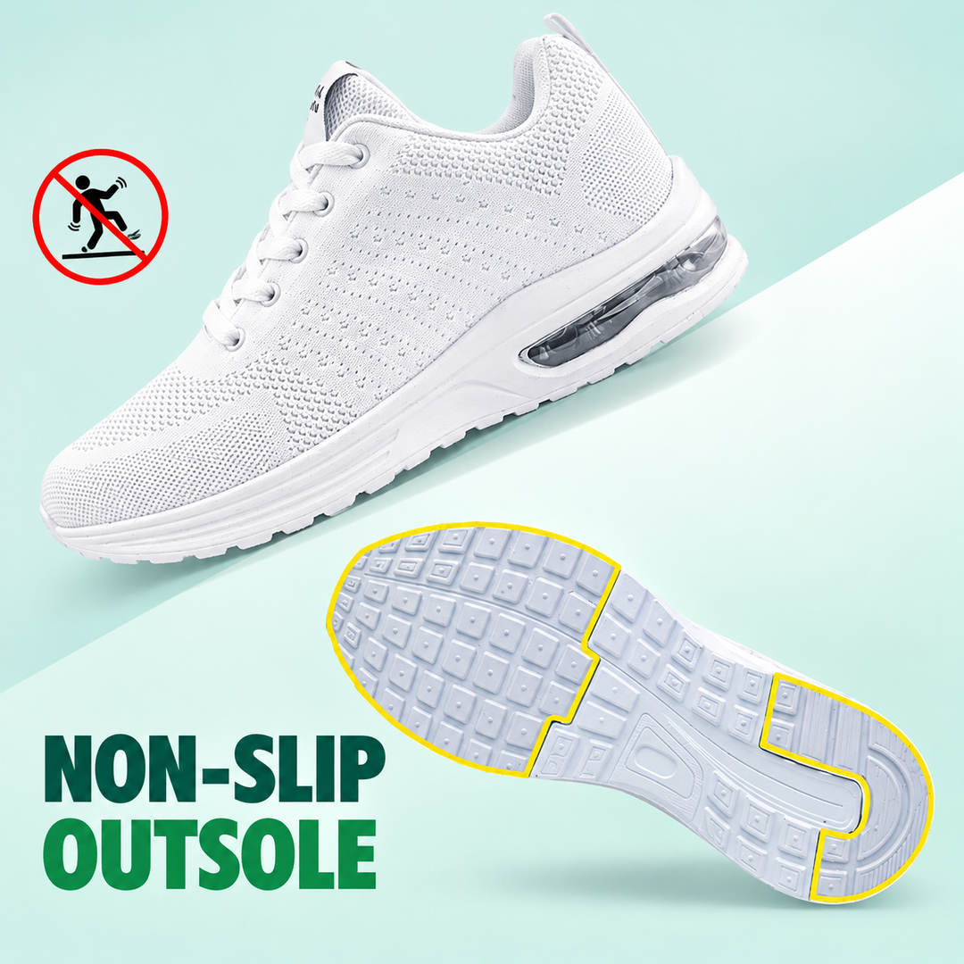 SanoWalk Comfort Shoes - All White