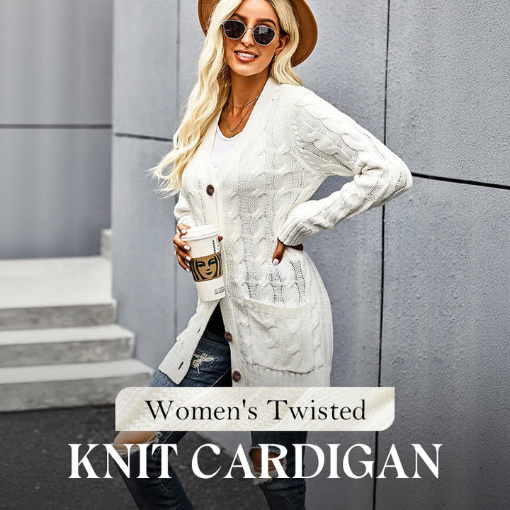 Kyle | Women’s Autumn Midi Knit Sweater
