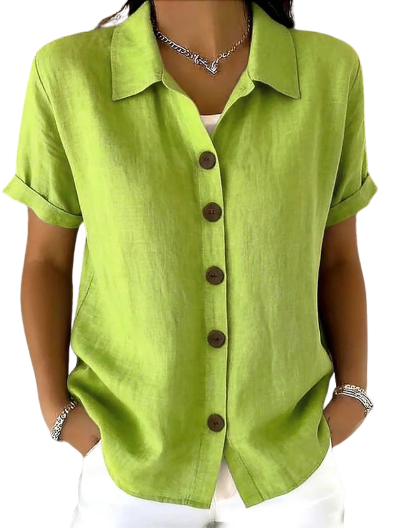 Gracie™ | Relaxed Short Sleeve Women’s Shirt.