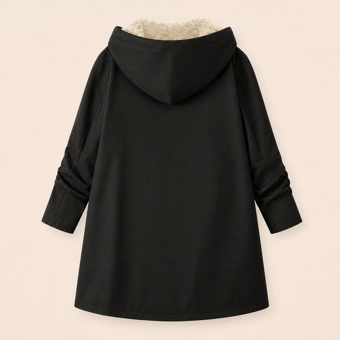 Odessa | Cozy Fleece-Lined Hooded Coat