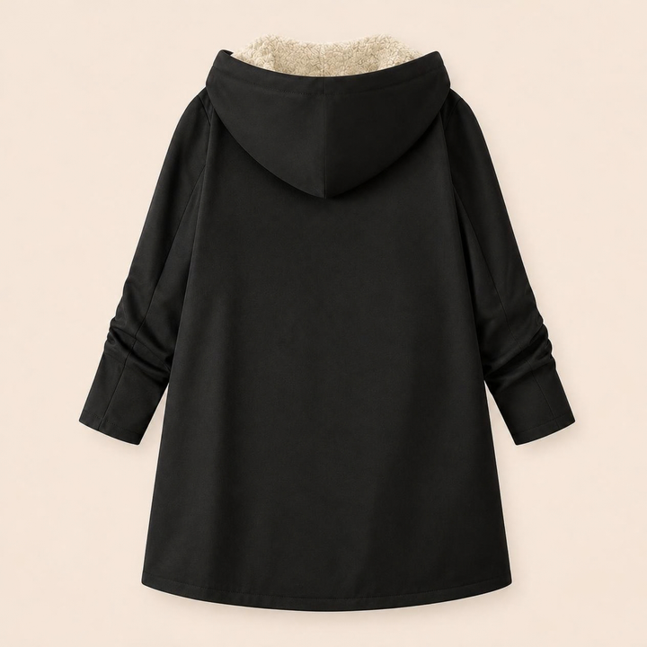 Odessa | Cozy Fleece-Lined Hooded Coat