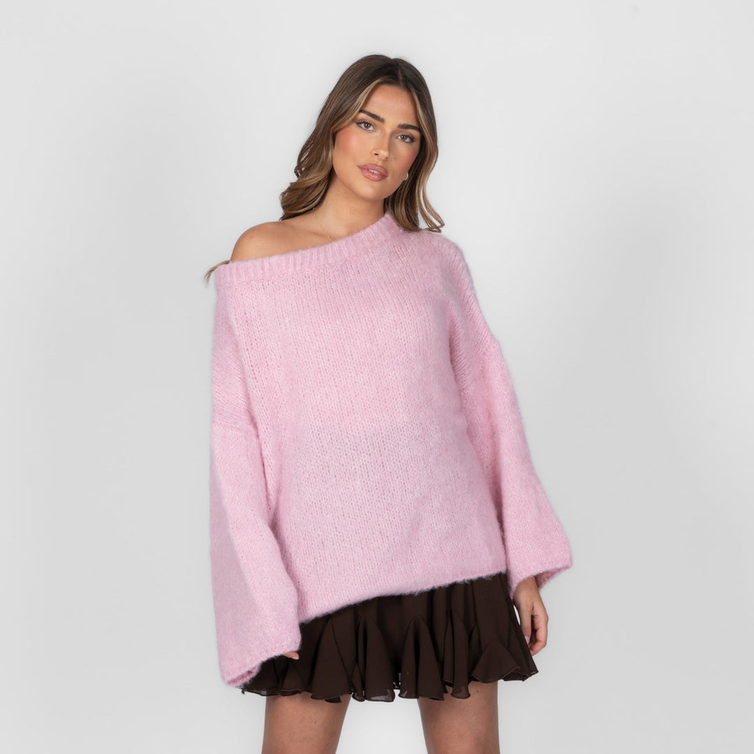 Jane | Ultra-Soft Off-Shoulder Knit