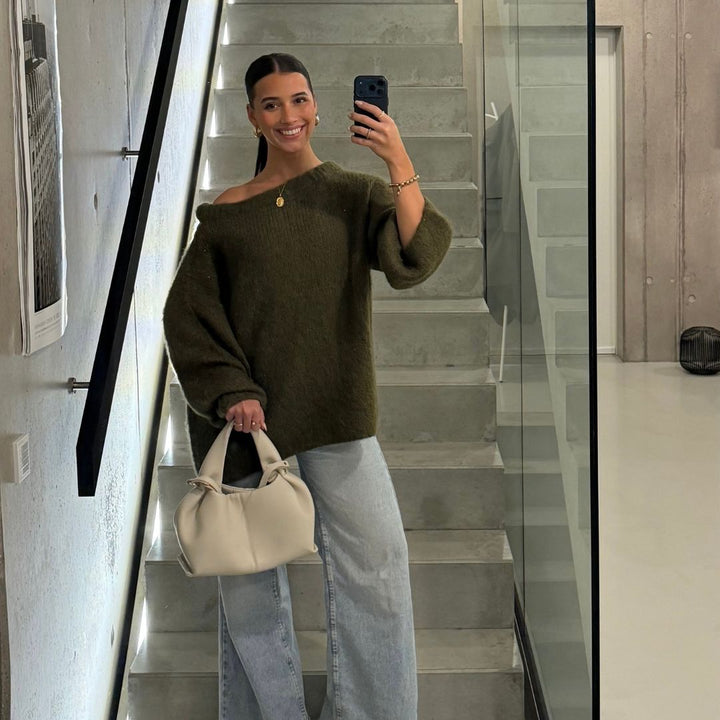 Jane | Ultra-Soft Off-Shoulder Knit