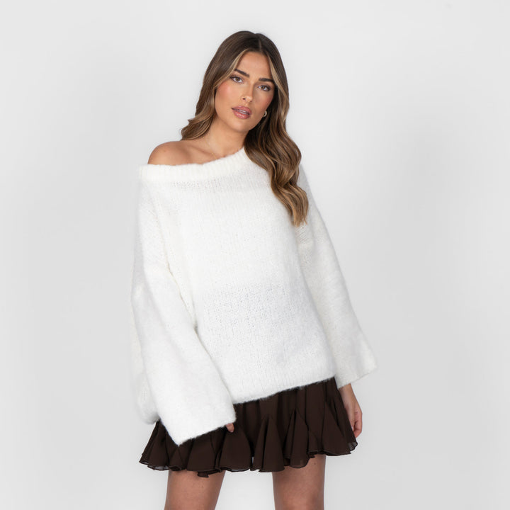 Jane | Ultra-Soft Off-Shoulder Knit