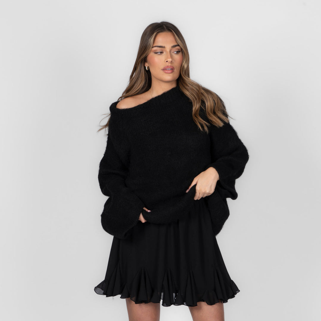 Jane | Ultra-Soft Off-Shoulder Knit