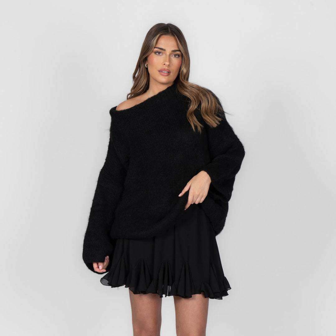 Jane | Ultra-Soft Off-Shoulder Knit