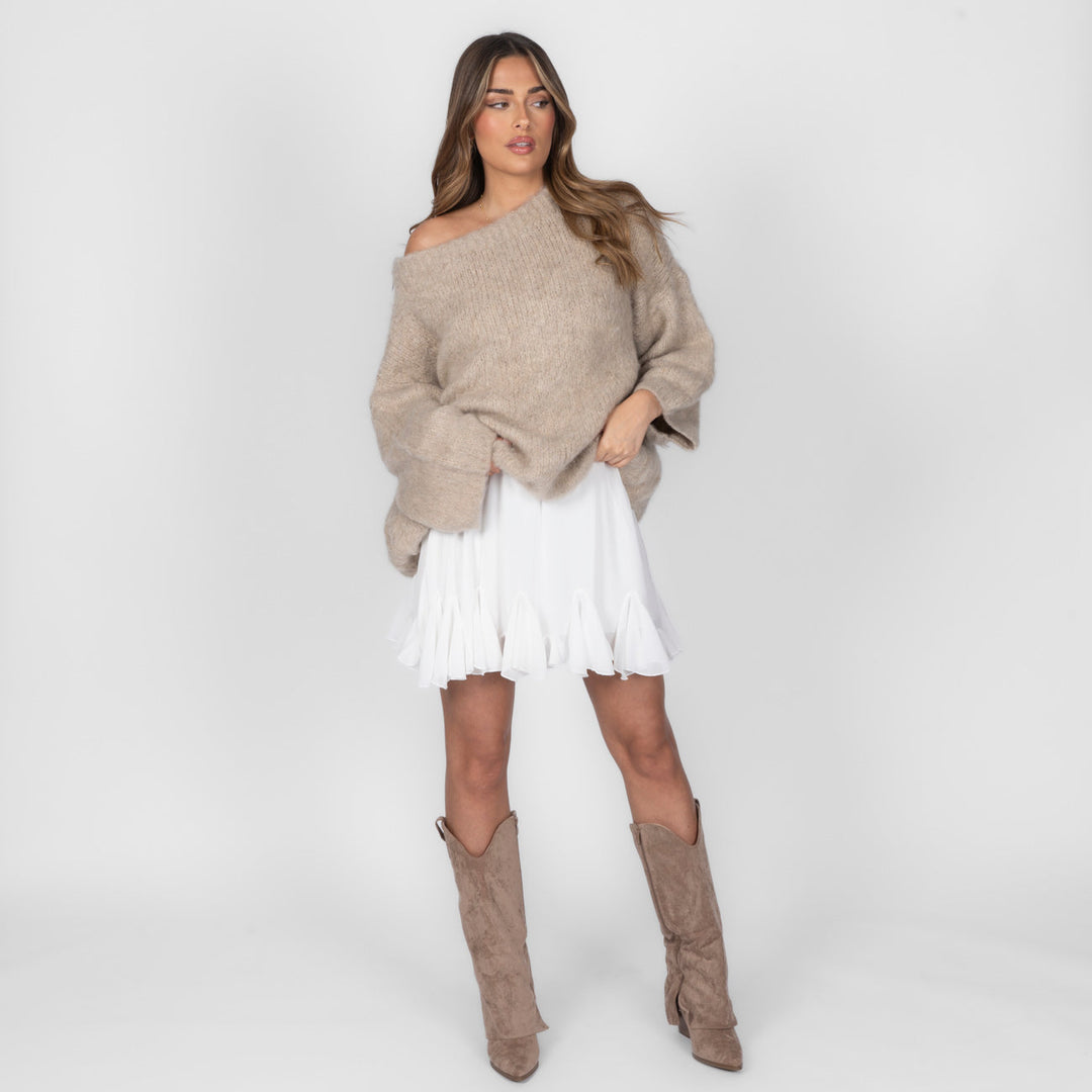 Jane | Ultra-Soft Off-Shoulder Knit