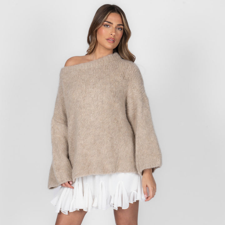 Jane | Ultra-Soft Off-Shoulder Knit