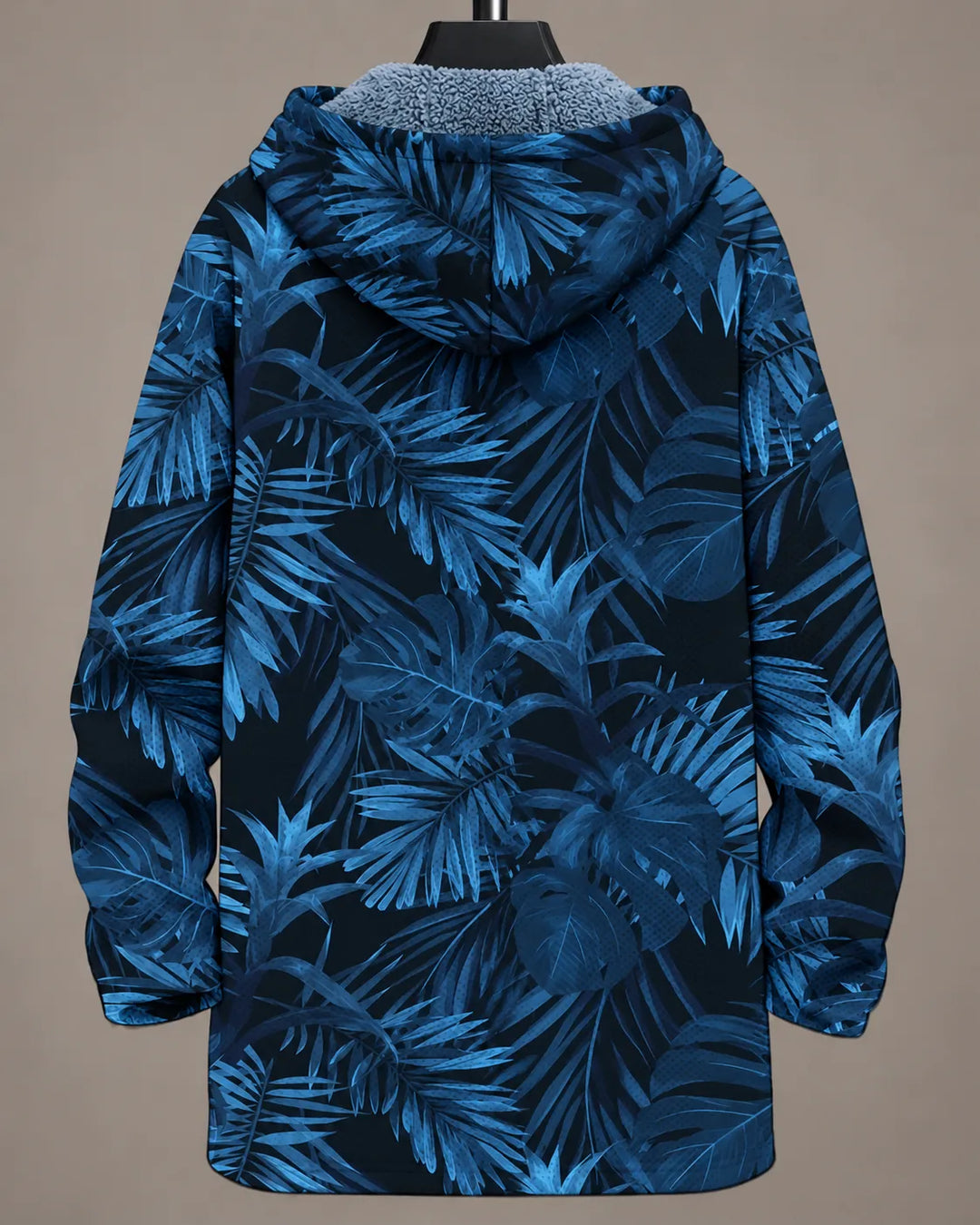 Celeste | Botanical Print Hooded Jacket