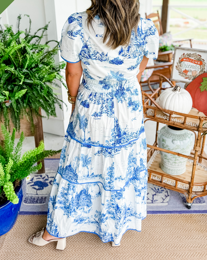 Zara | Classic Toile Maxi