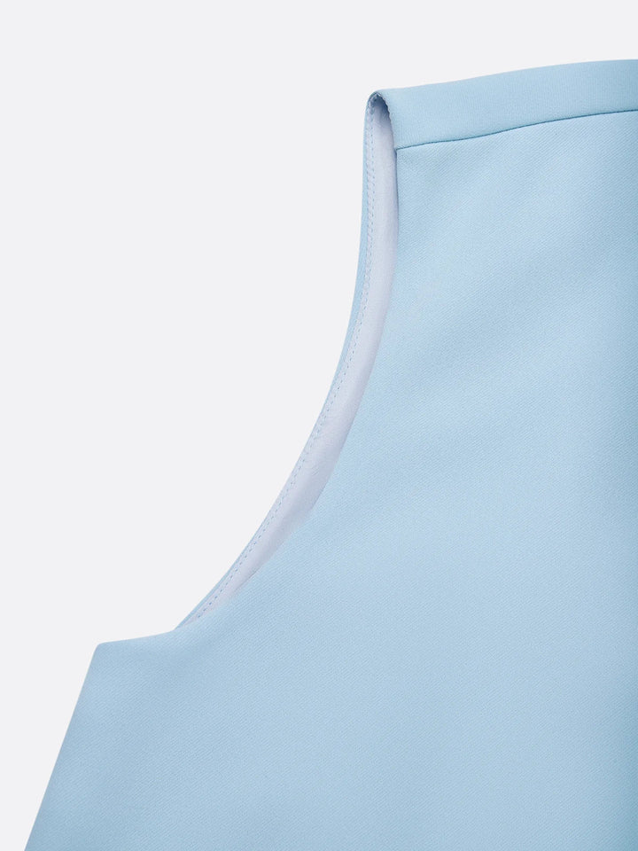 Valentina™ | Midi dress with side draping and sophisticated charm