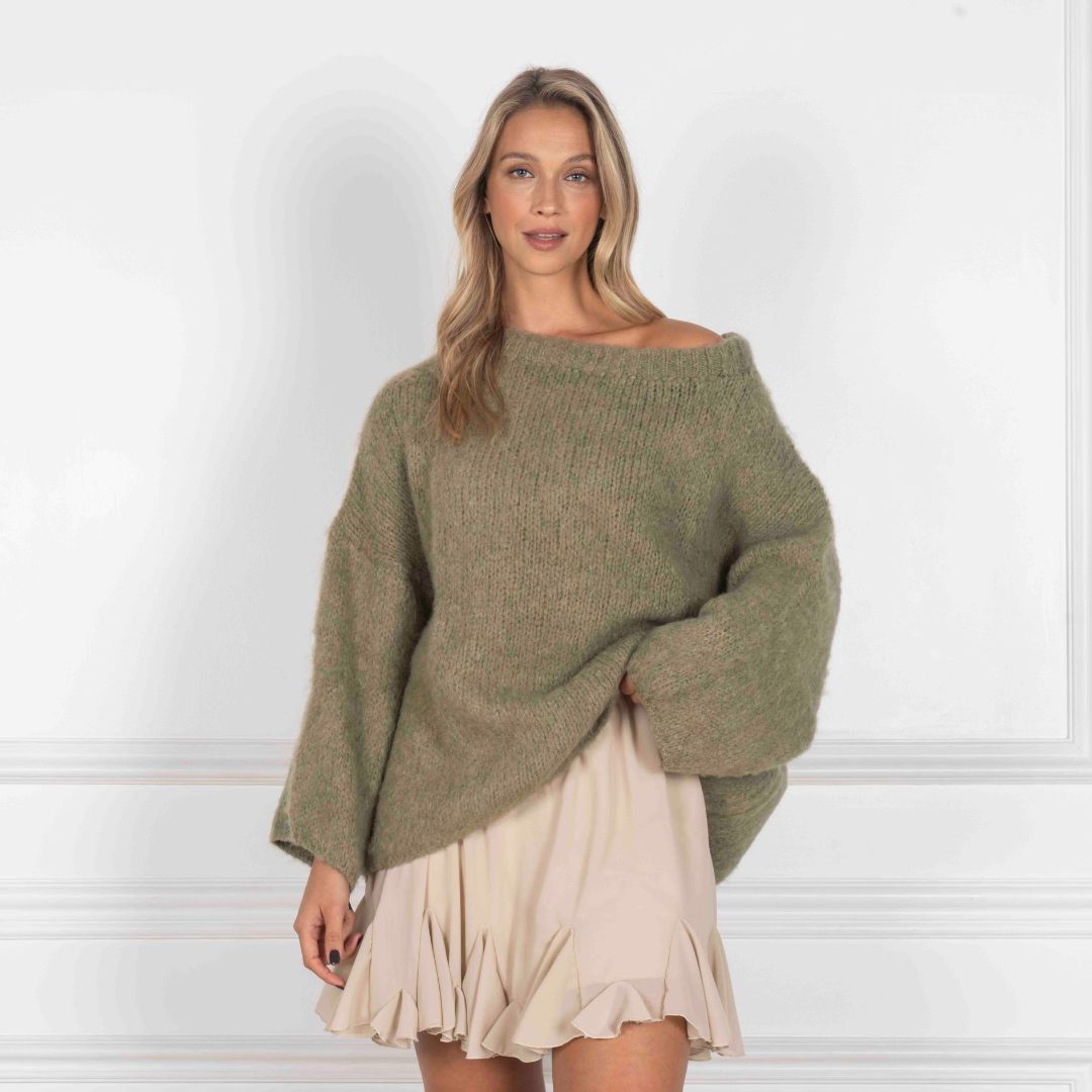 Jane | Ultra-Soft Off-Shoulder Knit