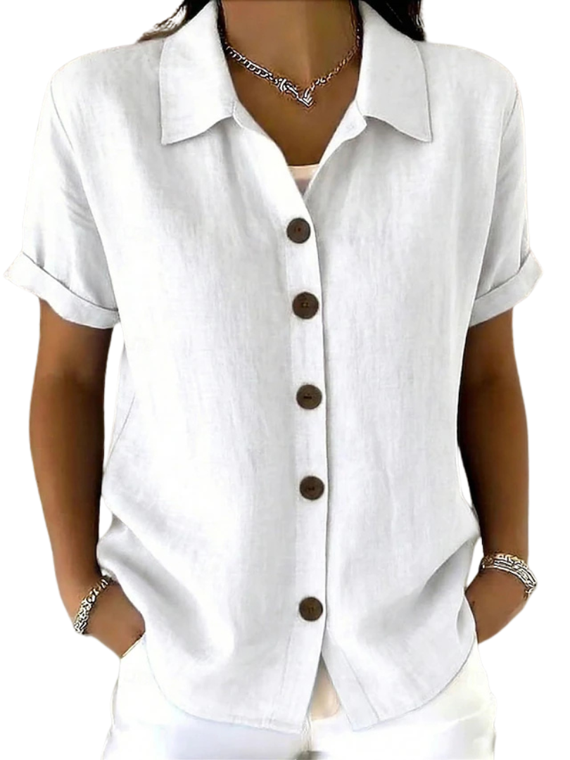 Gracie™ | Relaxed Short Sleeve Women’s Shirt.