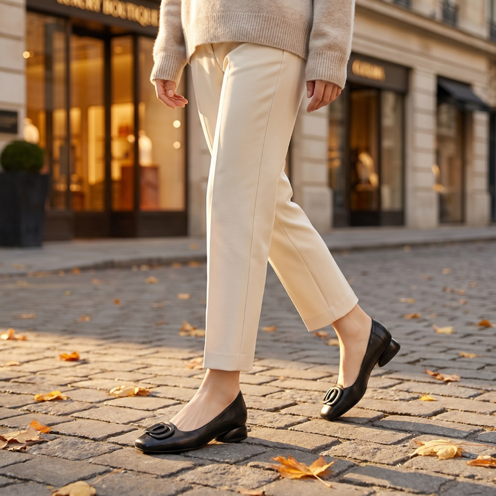 Sophia | Elegant leather Flats for Women