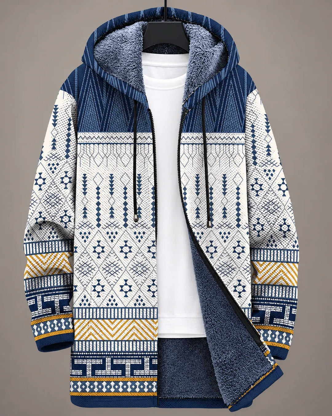 Madeline | Cat Print Hooded Jacket