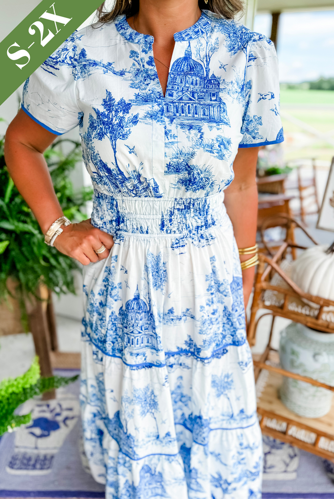 Zara | Classic Toile Maxi