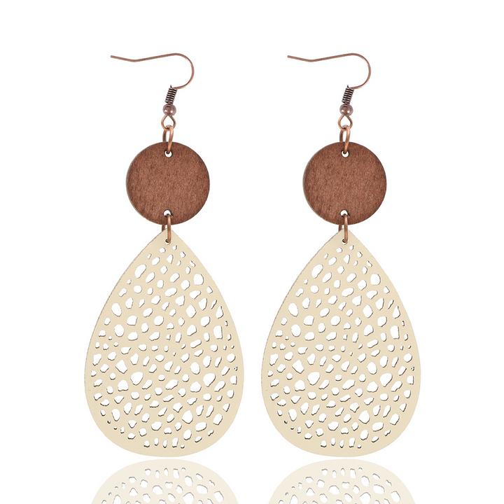 Beatryce | Vintage-Inspired Filigree Drop Earrings