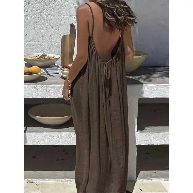 Orello™ SilkEase Cami Lounge Dress