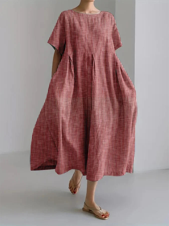 ELEANOR™ | Flattering Summer Stripped Maxi Dress
