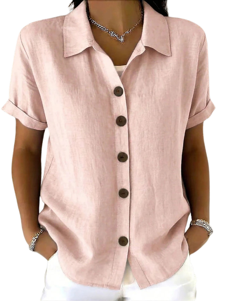 Gracie™ | Relaxed Short Sleeve Women’s Shirt.