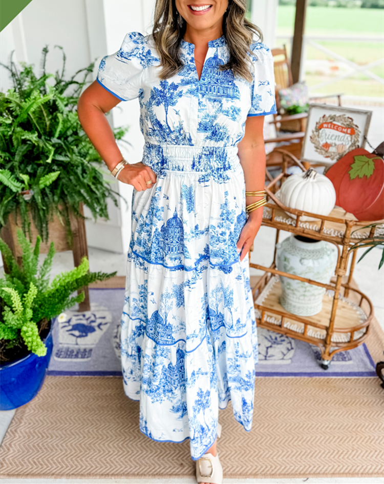 Zara | Classic Toile Maxi