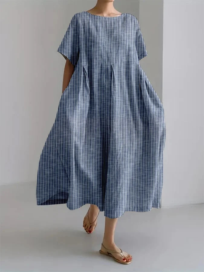 ELEANOR™ | Flattering Summer Stripped Maxi Dress