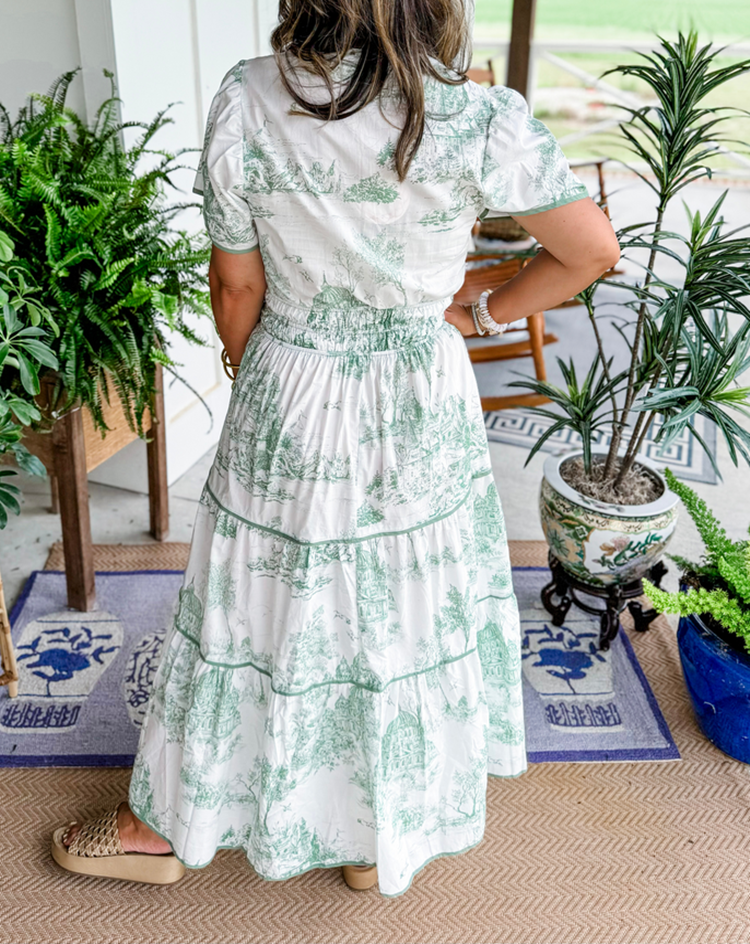 Zara | Classic Toile Maxi