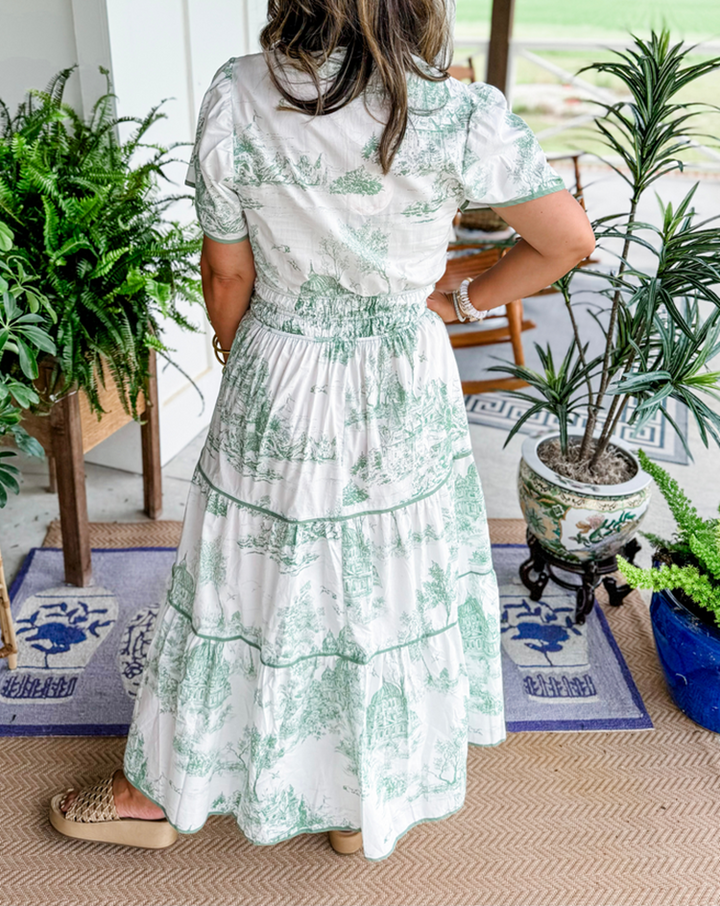 Zara | Classic Toile Maxi