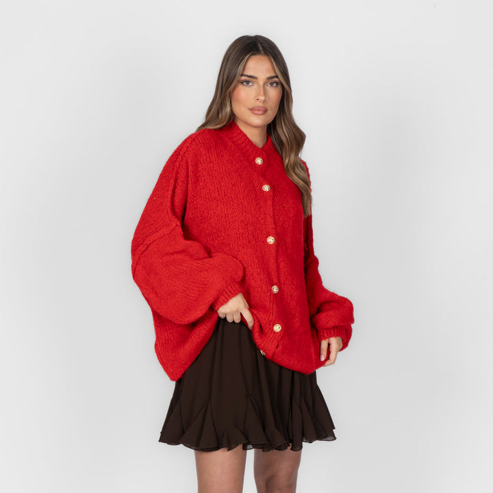 Mea | CozyGlam Oversized Cardigan