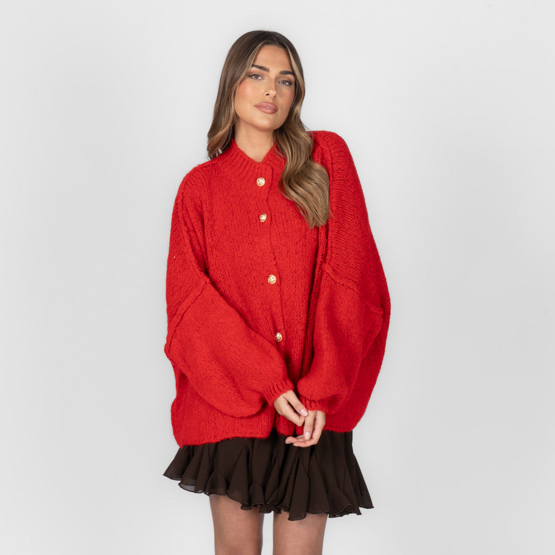 Mea | CozyGlam Oversized Cardigan