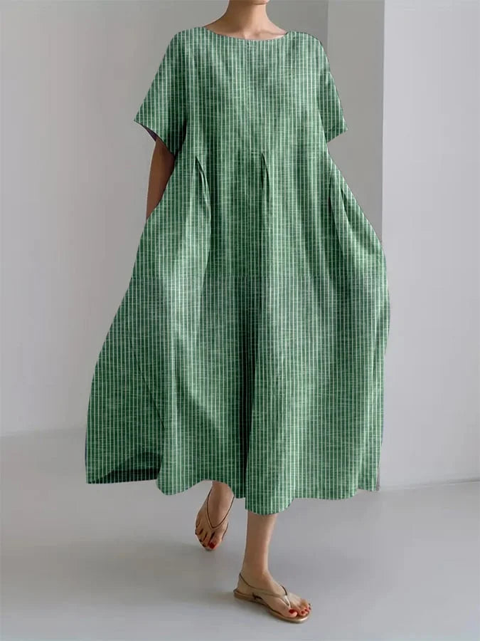 ELEANOR™ | Flattering Summer Stripped Maxi Dress